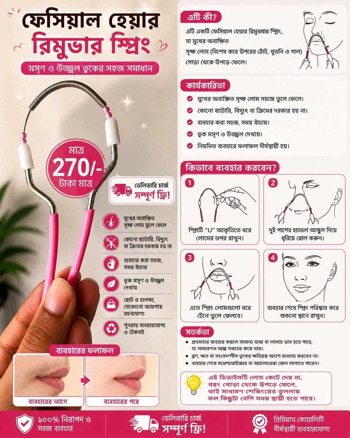 Facial Hair Remover